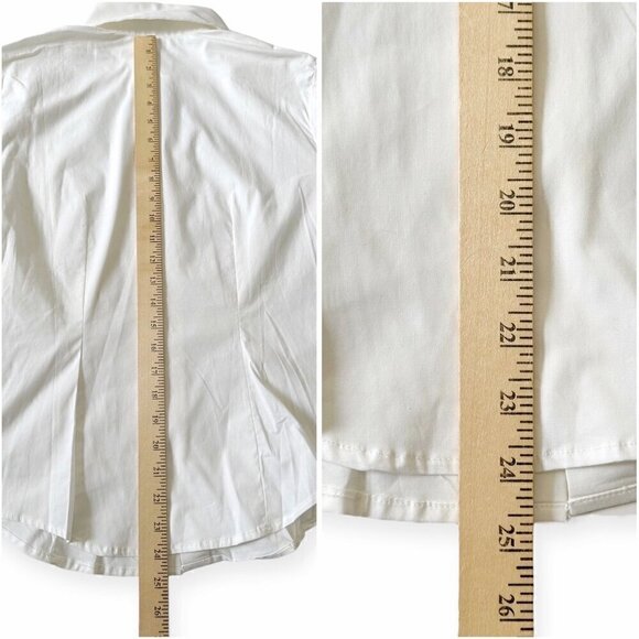 NaraCamicie white Cotton Shirt, Size 4 (of 1-5, L)‎ - Picture 10 of 10